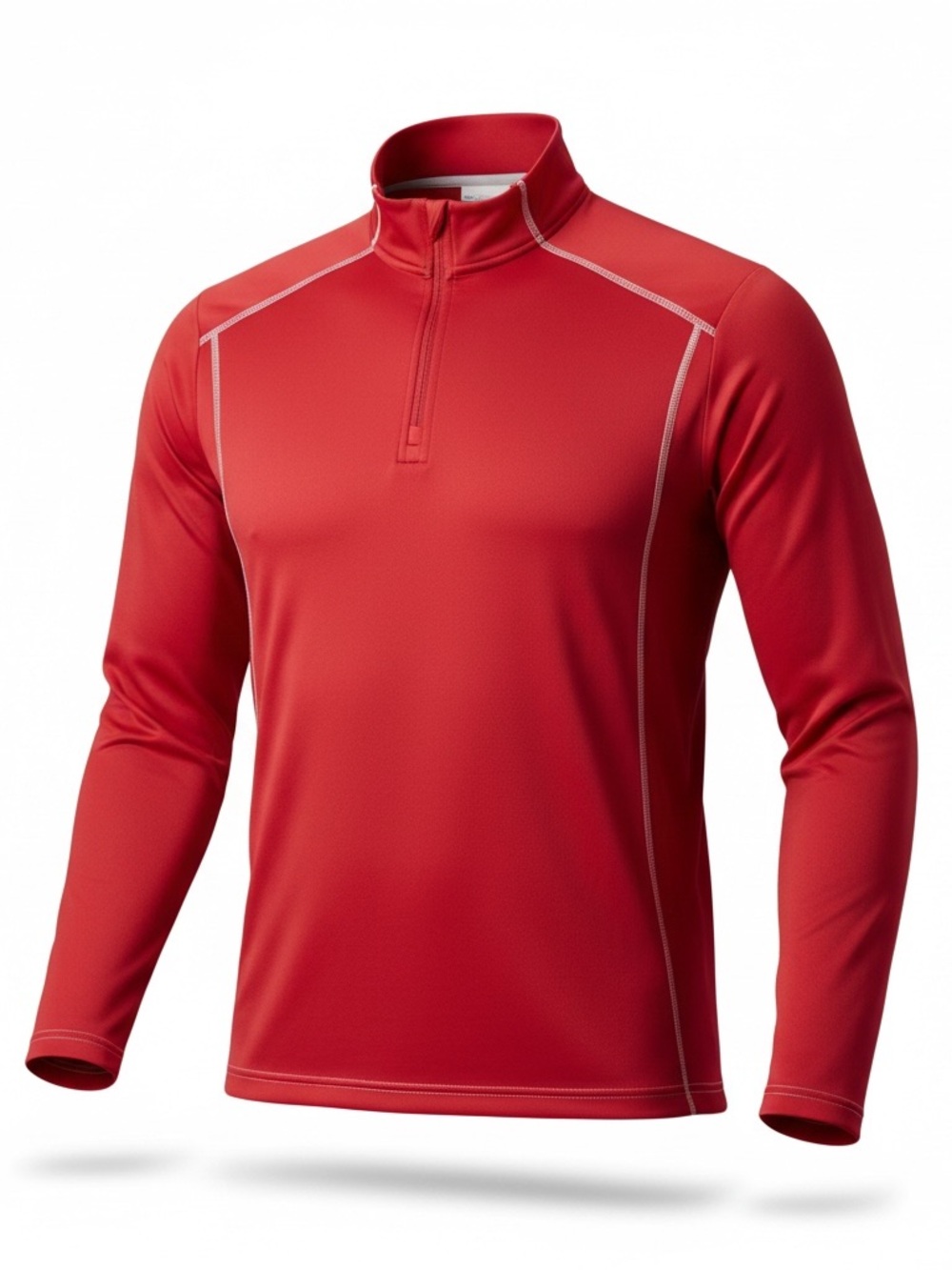 Columbia PFG Men’s XXL Red Omni-Shade Quarter Zip Fishing Pullover
